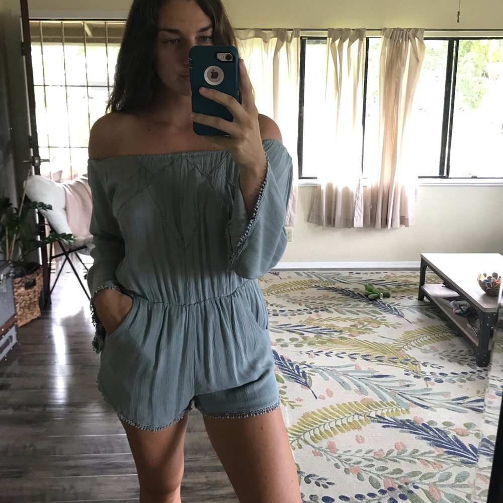 Green romper!
